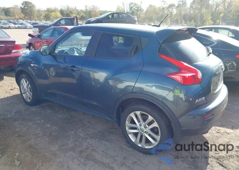 2013 Nissan Juke Sl из США, поврежденный, VIN JN8AF5MV0DT224044
